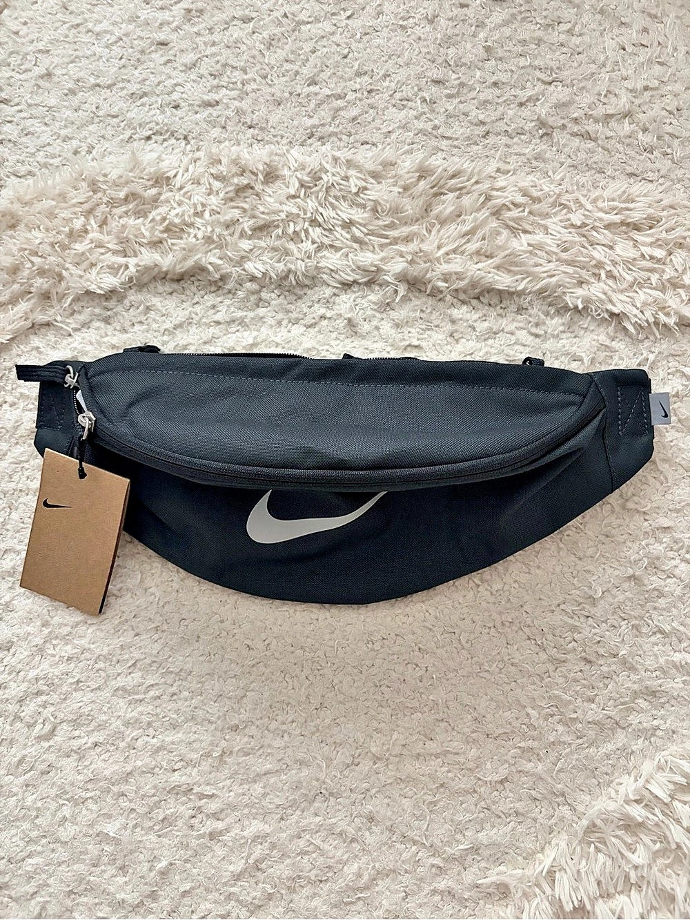Nike Heritage Waistpack Black Belt Bag NWT